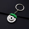 Brake Disc Metal Keychain