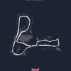 Track Layout Wall Art Poster - Unframed