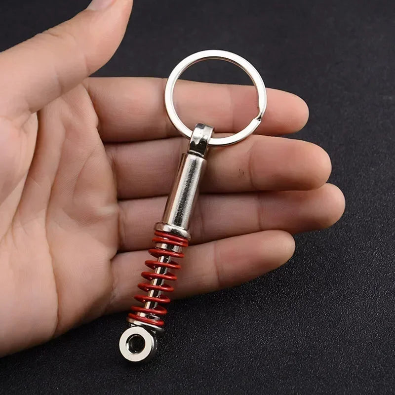 Turbo Style Metal Keyring