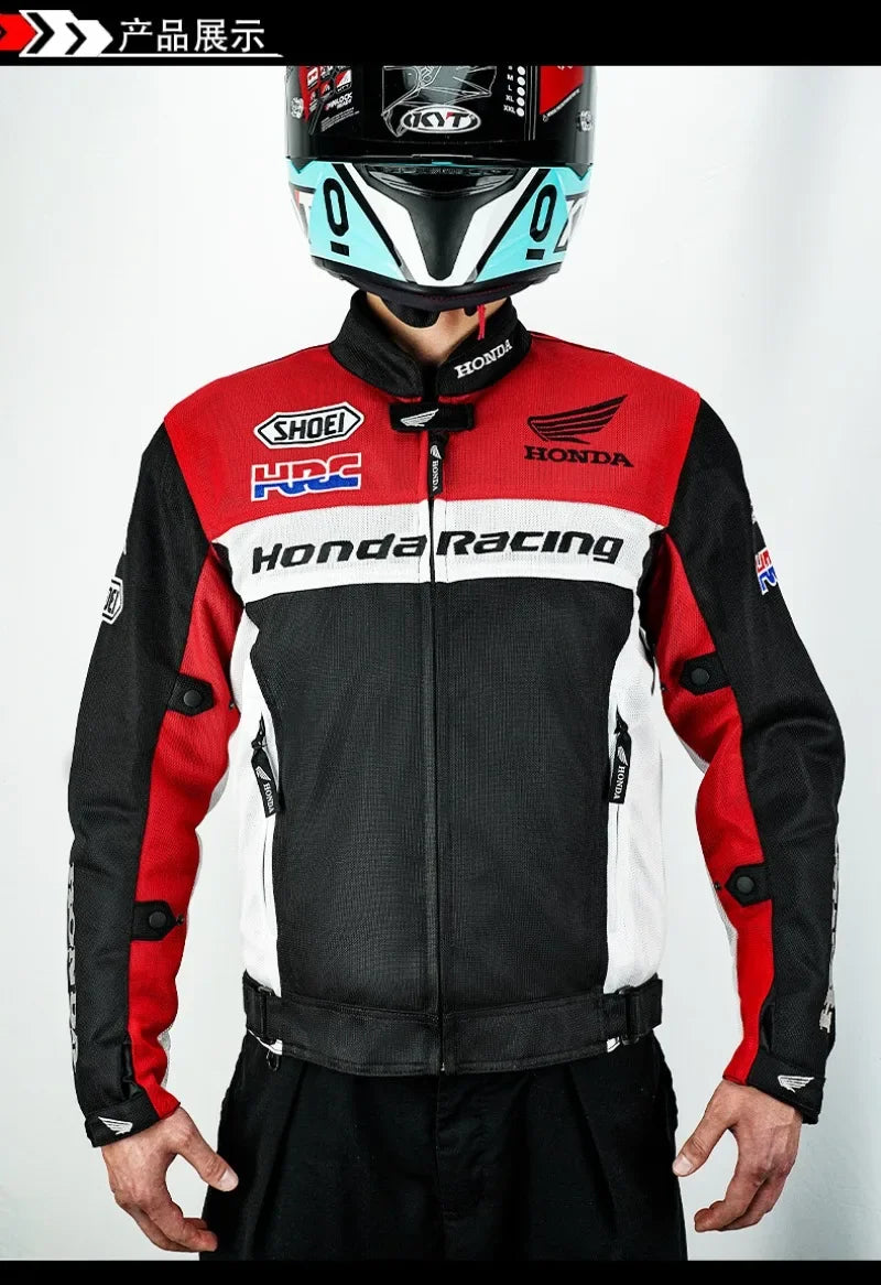 Retro Racing Style Outerwear
