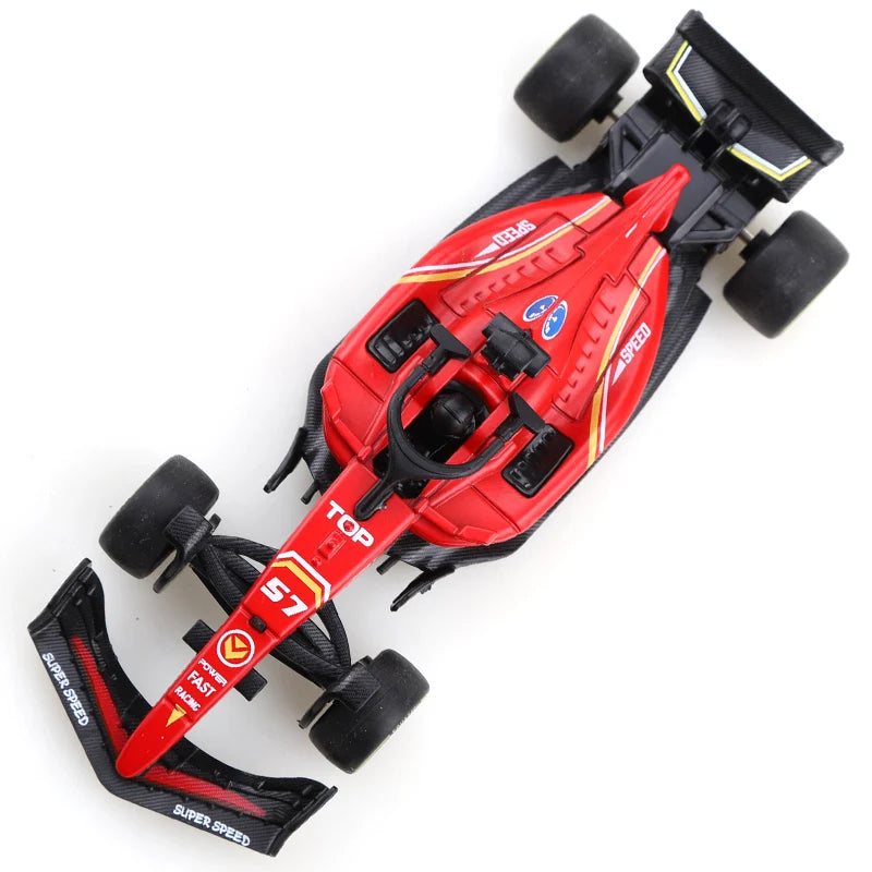 1:43 Pullback Alloy Race Car Toy