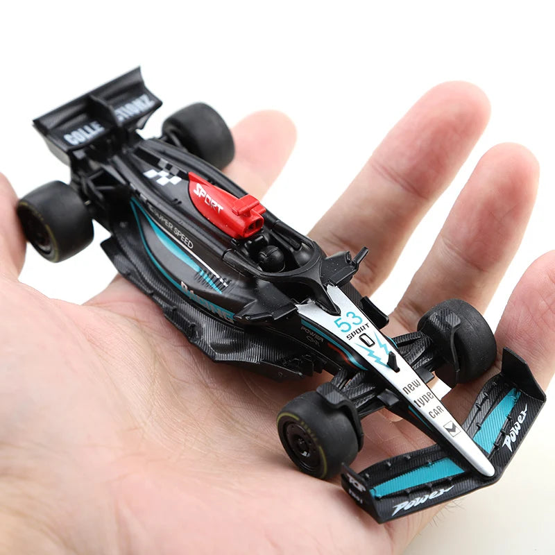 1:43 Pullback Alloy Race Car Toy