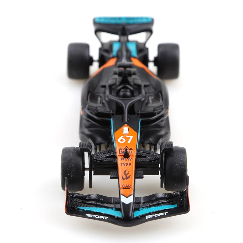 1:43 Pullback Alloy Race Car Toy