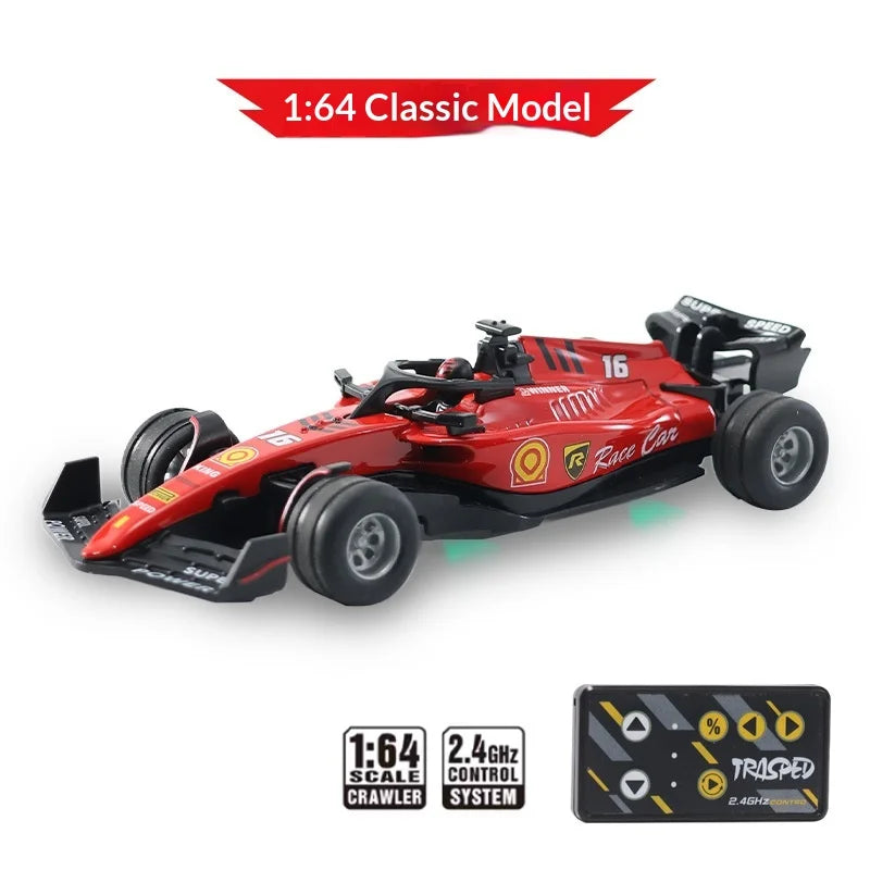 1:64 Remote Control Open-Wheel Racer