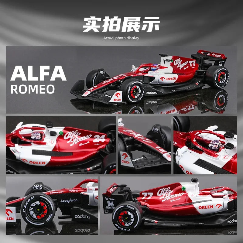 1:43 Racing Car Model - Diecast Alloy