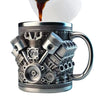 Mechanical Theme Coffee Stainless Insulated Cup