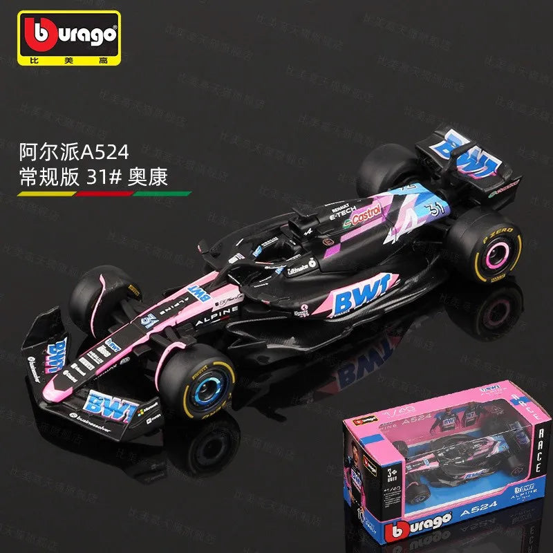 1:43 Simulation Race Car Desk Model
