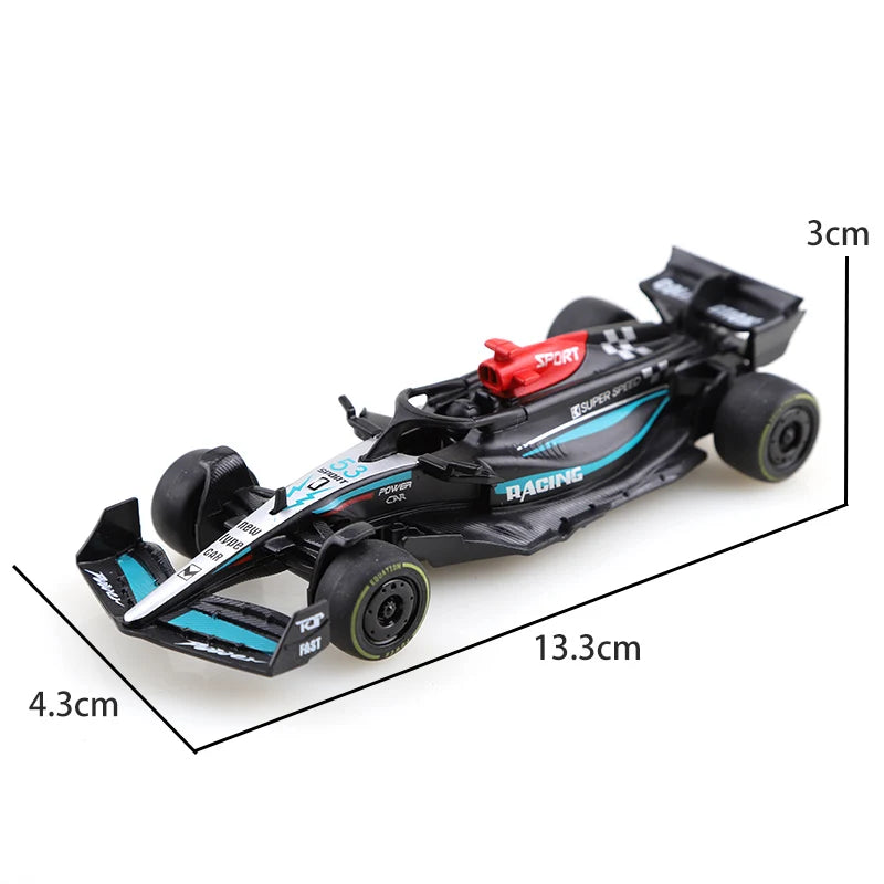 1:43 Pullback Alloy Race Car Toy