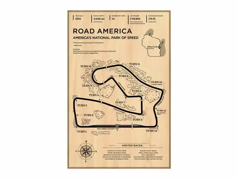 Racing Circuit Canvas Wall Art Poster - Monaco