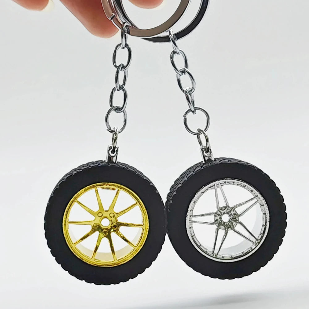 Spring Suspension Keychain