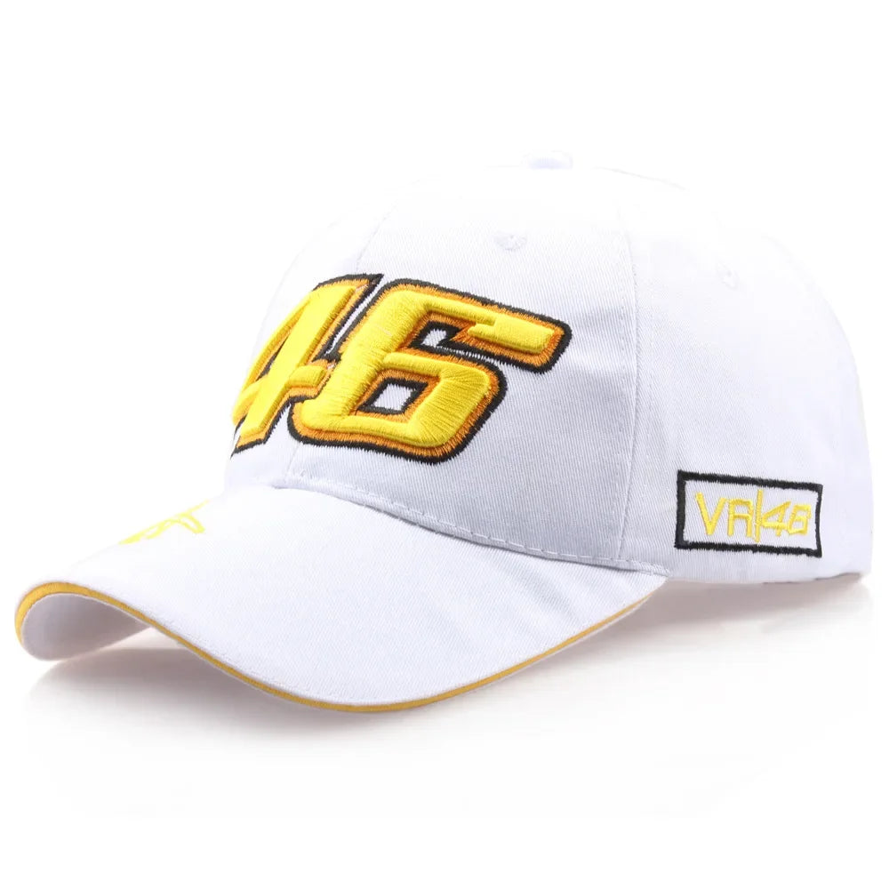 Sporty Embroidered Snapback Hat