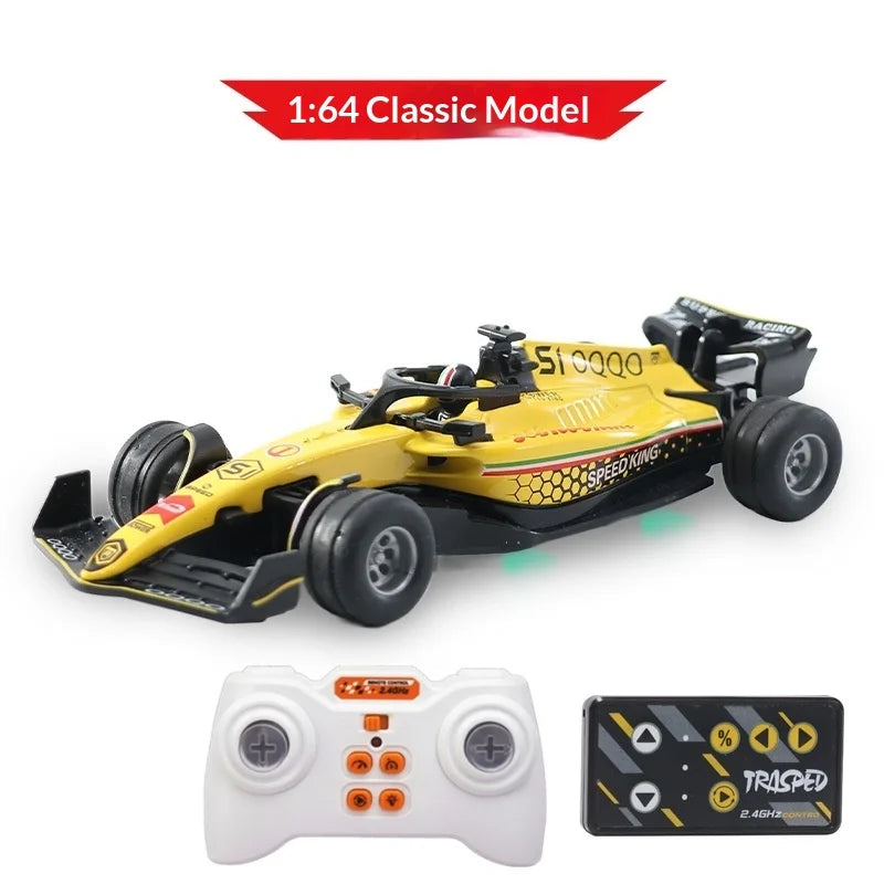 1:64 Remote Control Open-Wheel Racer