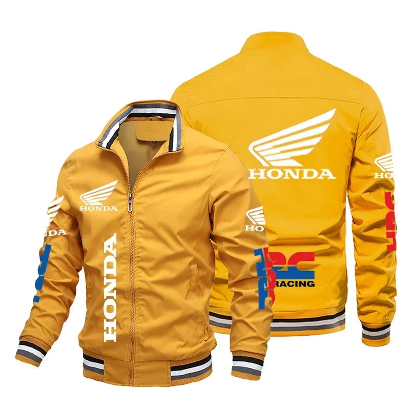 Racing-Inspired Bomber Jacket