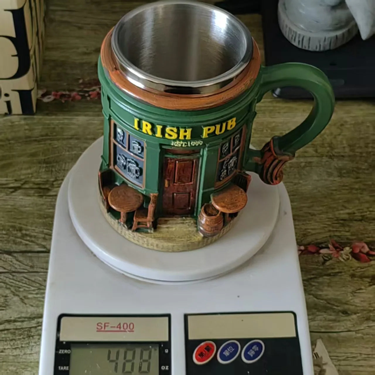Retro Engine Handle Mug
