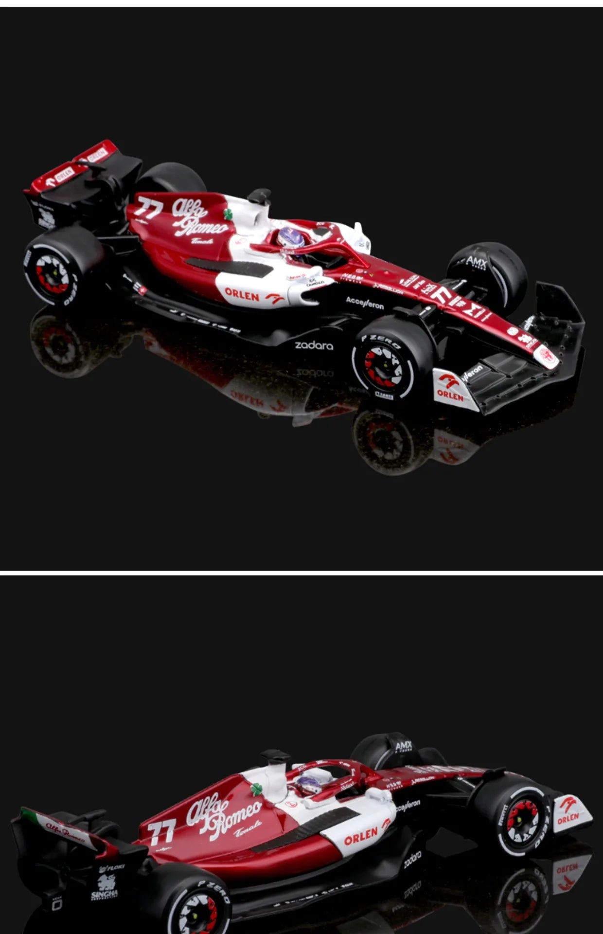 1:43 Racing Car Model - Diecast Alloy