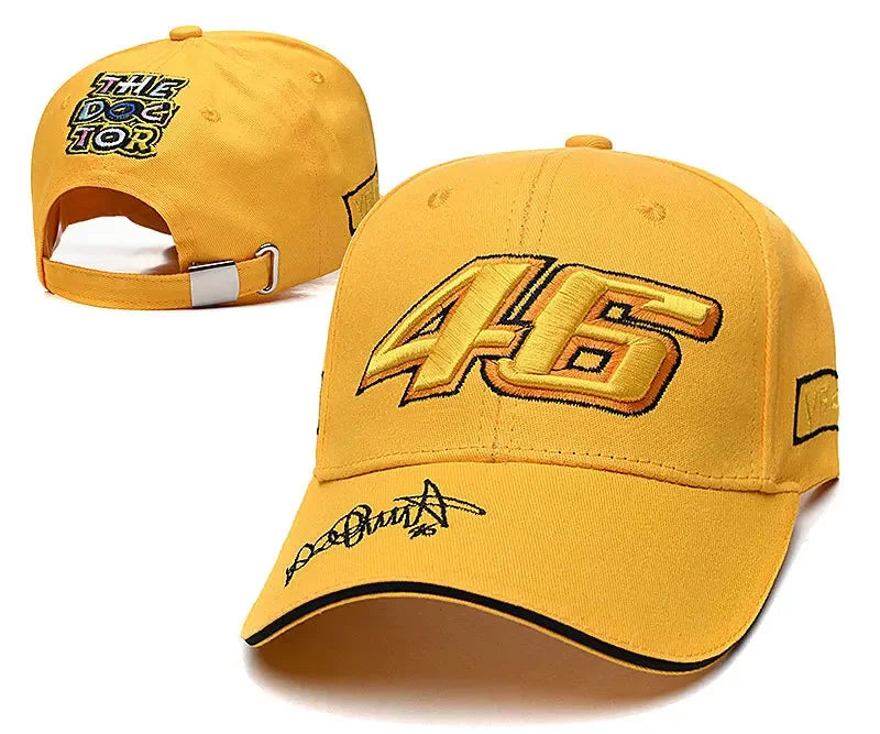 Sporty Embroidered Snapback Hat