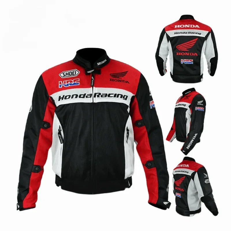 Retro Racing Style Outerwear