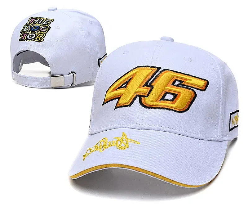 Sporty Embroidered Snapback Hat
