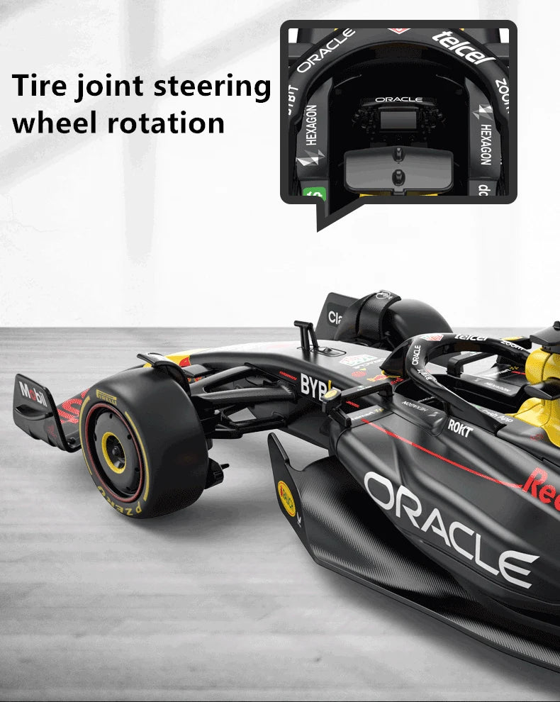 1:24 Racing Car Model - Diecast Alloy