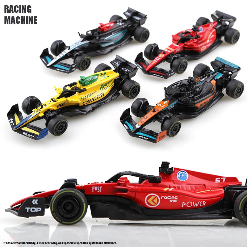 1:43 Pullback Alloy Race Car Toy
