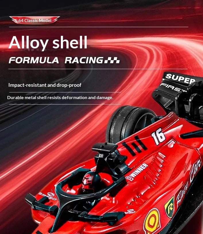 1:64 Remote Control Open-Wheel Racer