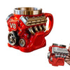 Engine Design Stainless Steel Mug