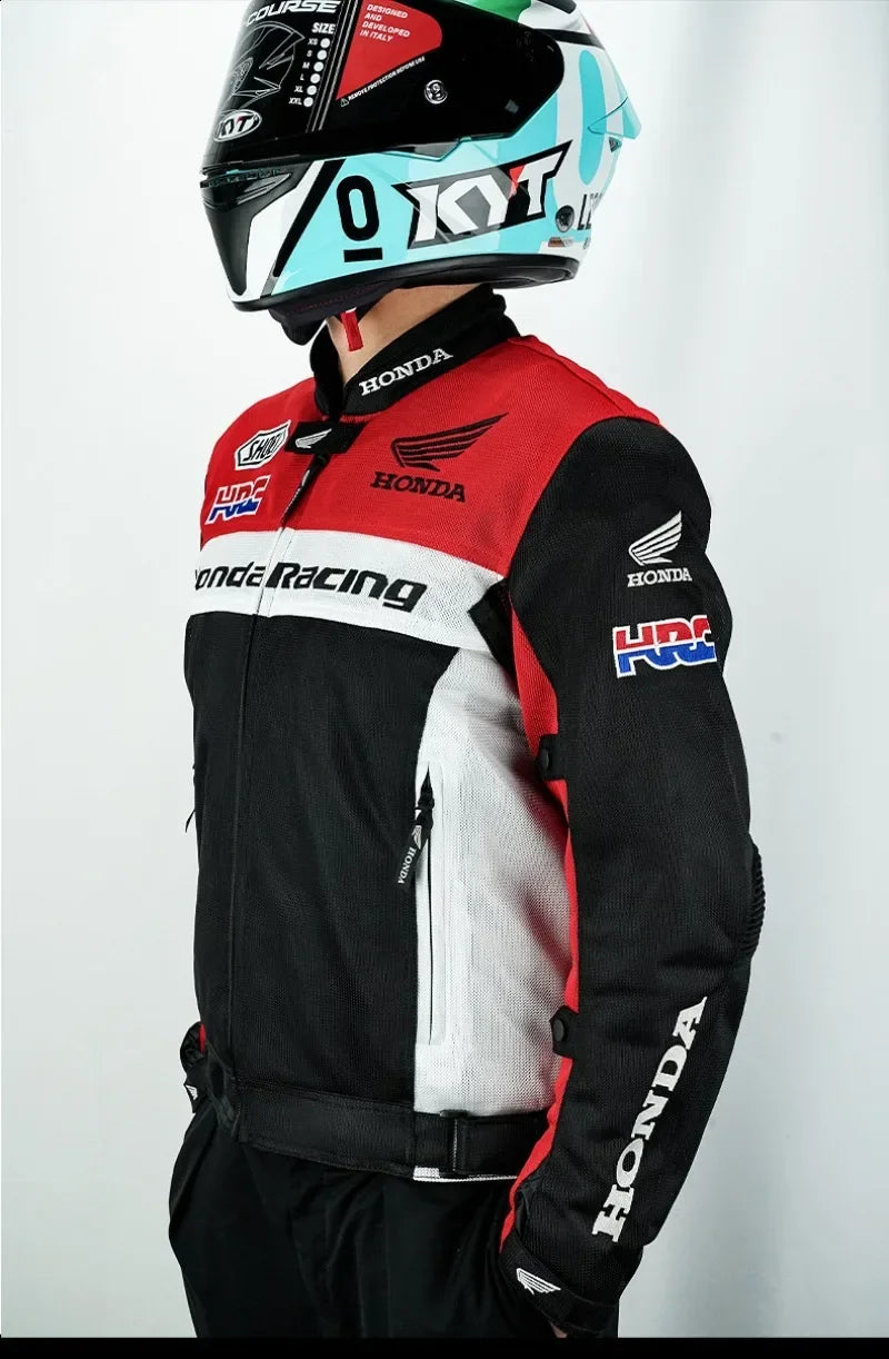 Retro Racing Style Outerwear