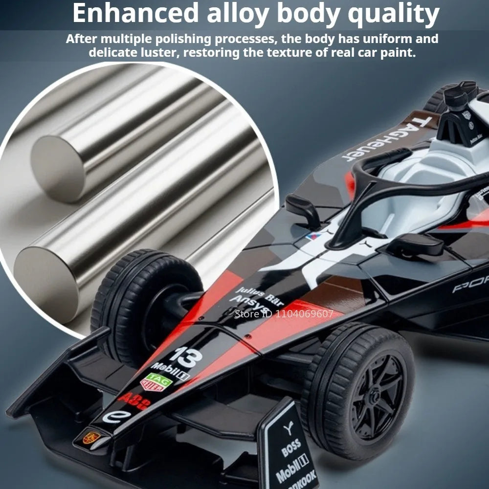 1:32 Alloy Race Car Display Model with Cover