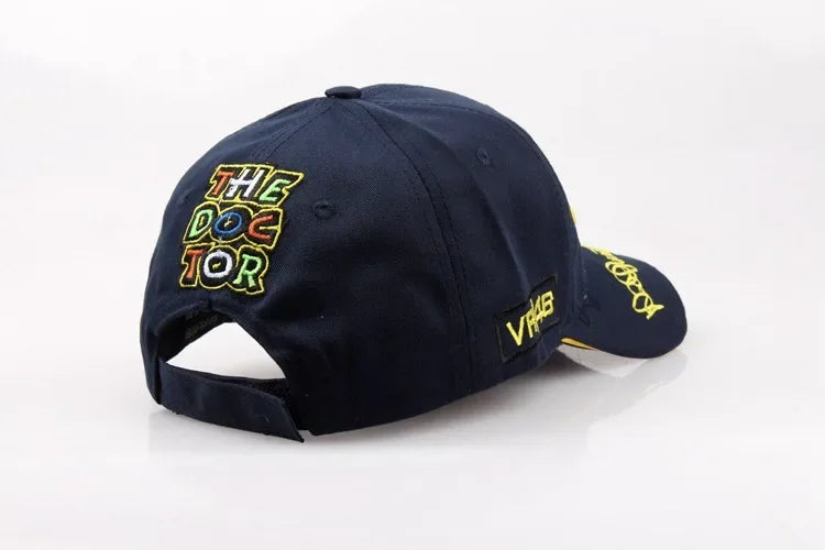 Sporty Embroidered Snapback Hat