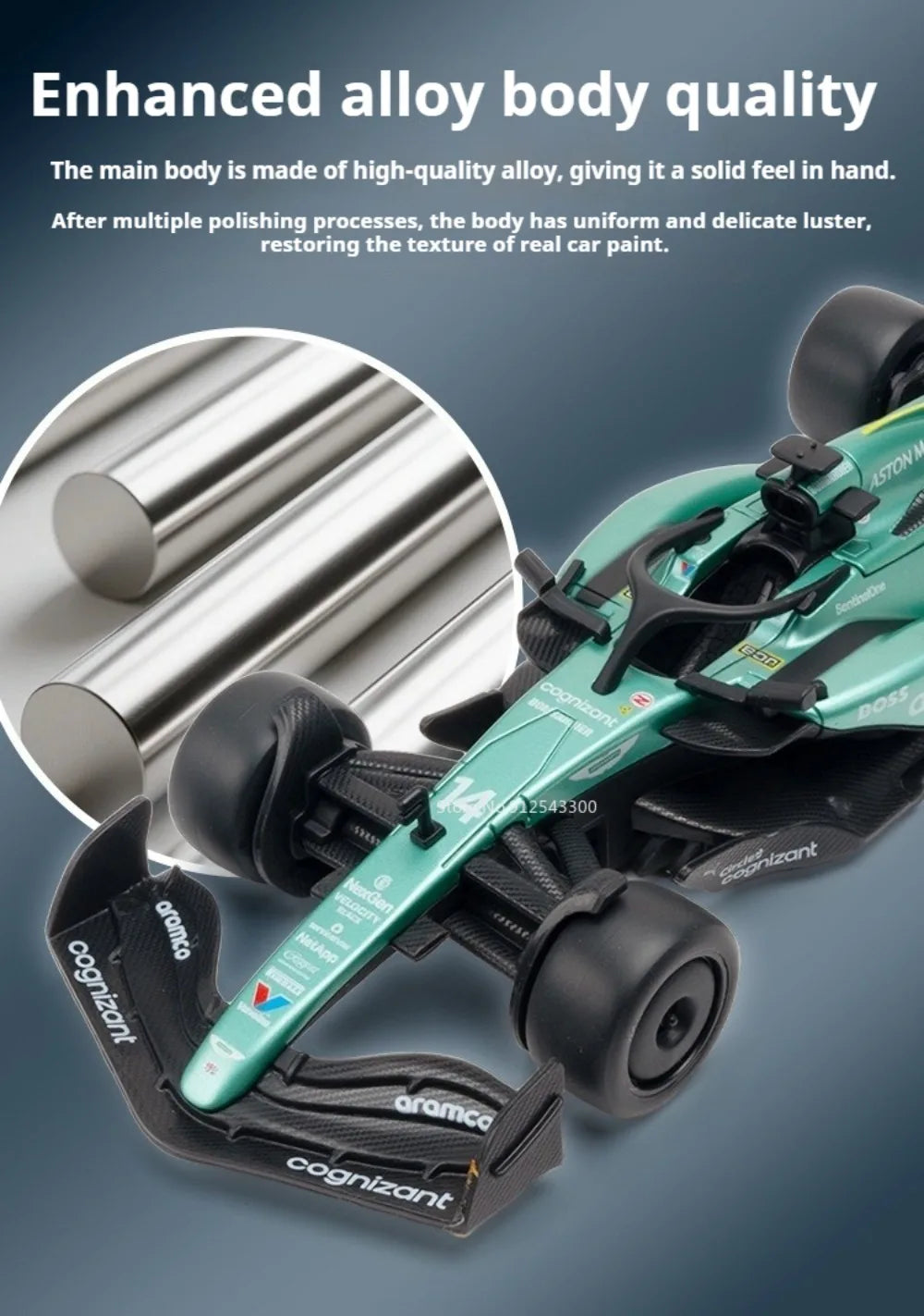 1:32 Alloy Race Car Display Model