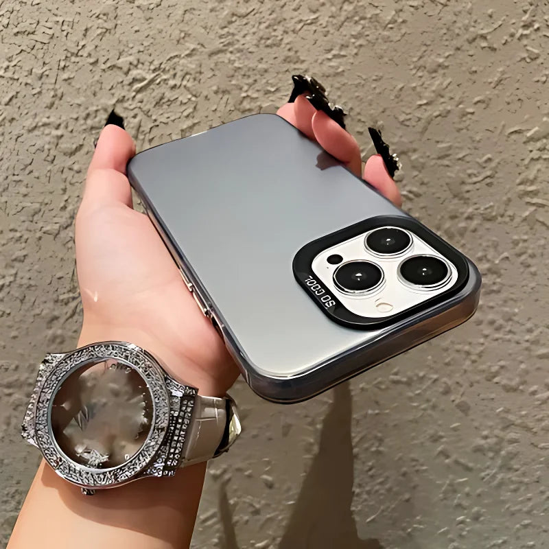 Driver-Inspired Protective Phone Case - Metallic Finish