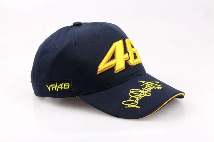 Sporty Embroidered Snapback Hat
