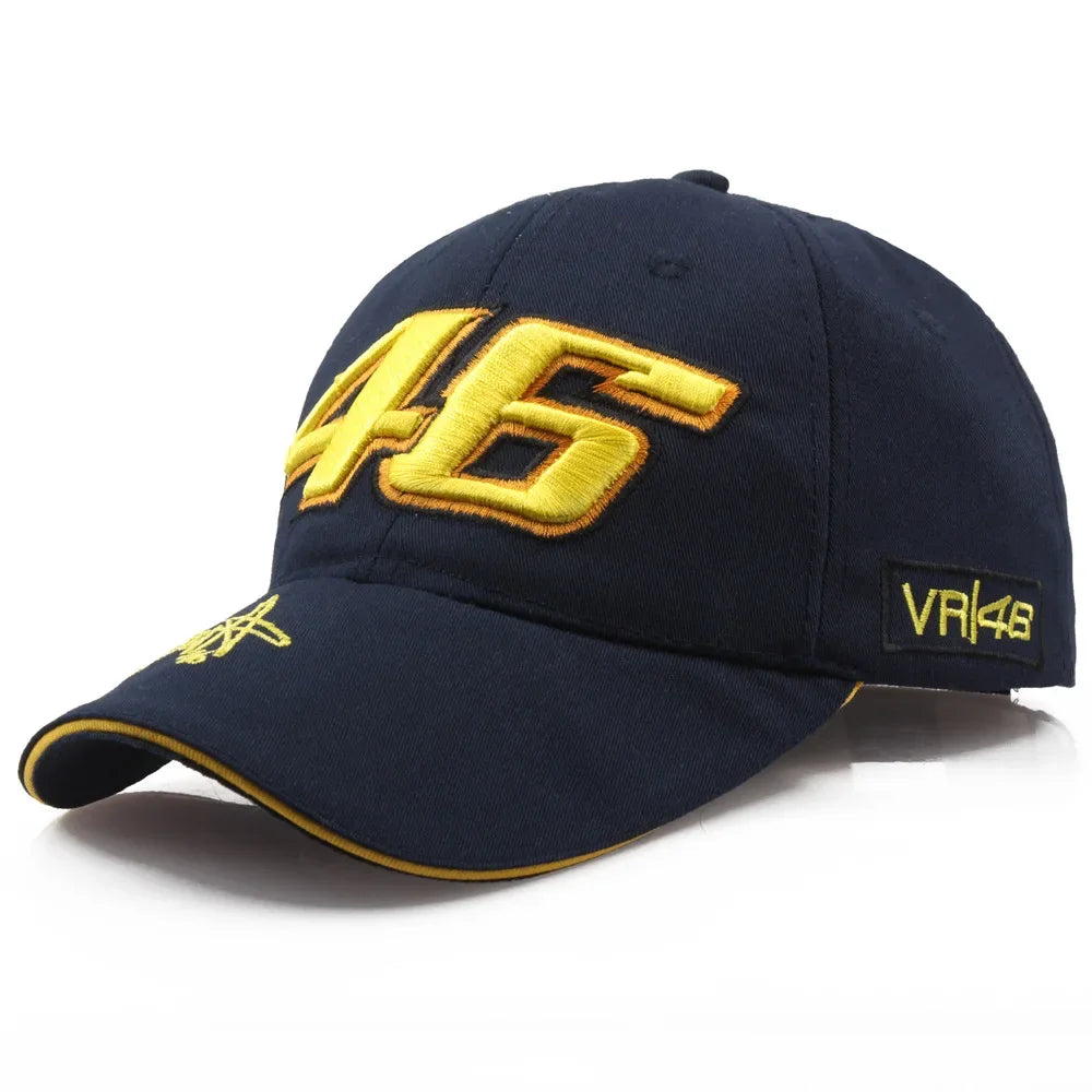 Sporty Embroidered Snapback Hat