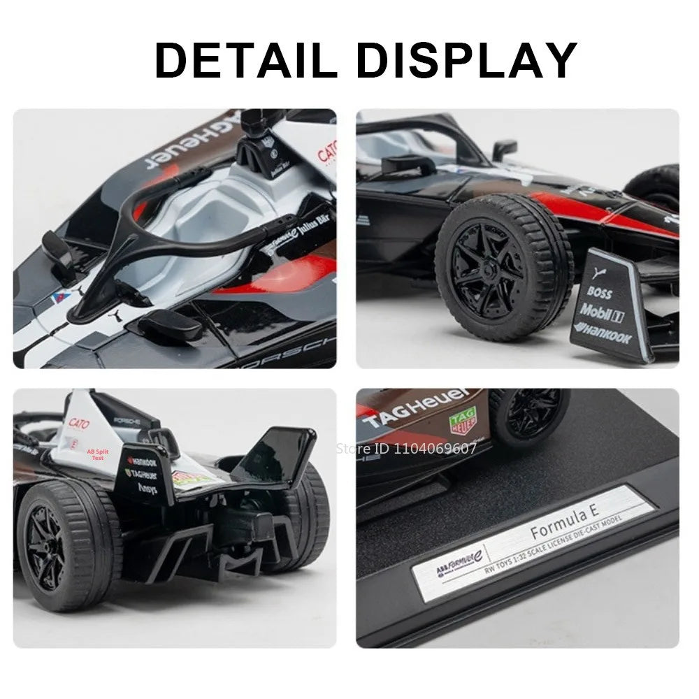 1:32 Alloy Race Car Display Model with Cover