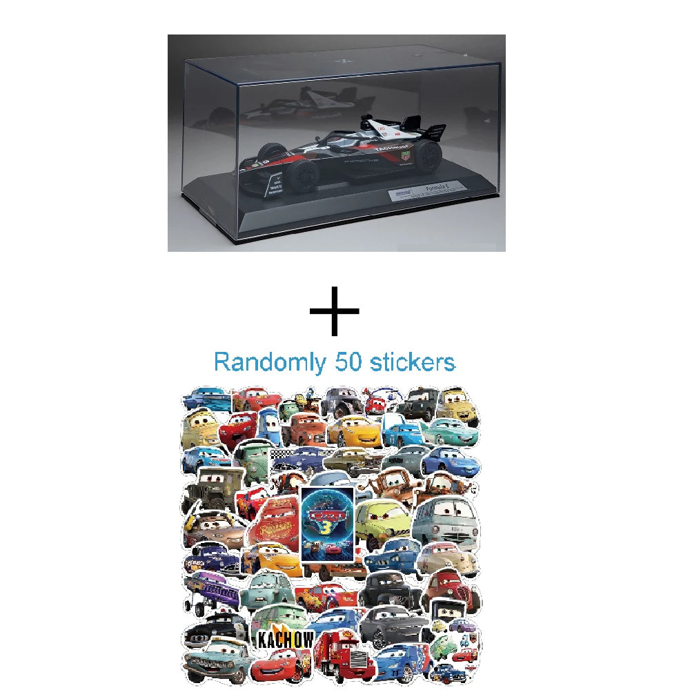 1:32 Alloy Race Car Display Model with Cover Edition