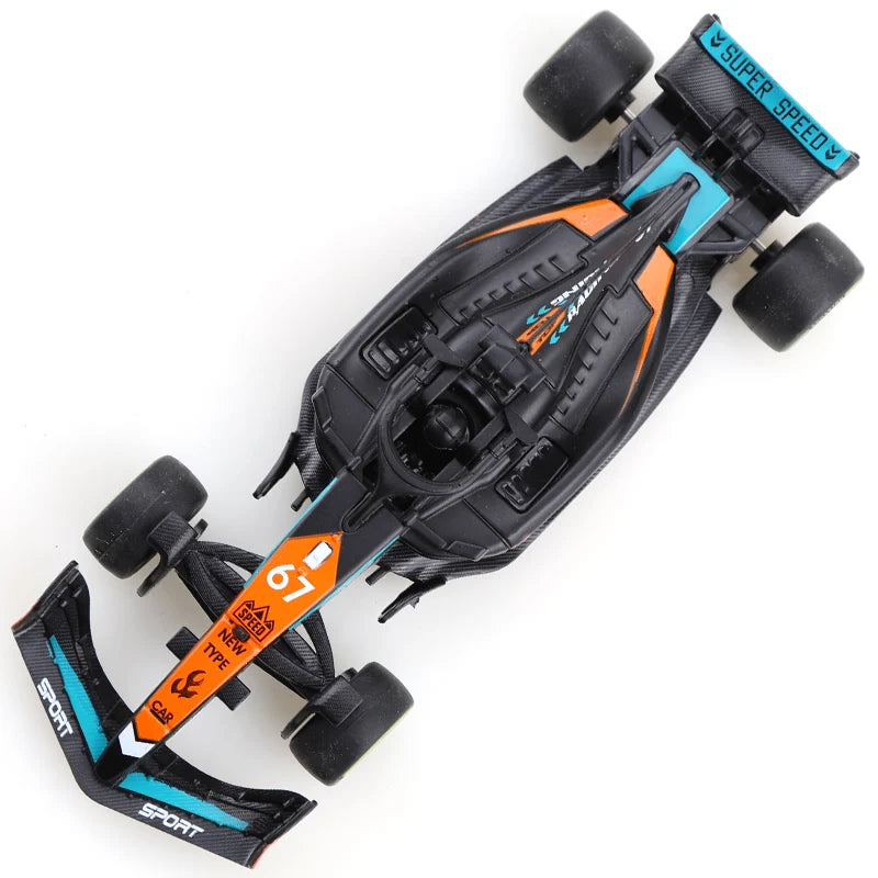 1:43 Pullback Alloy Race Car Toy