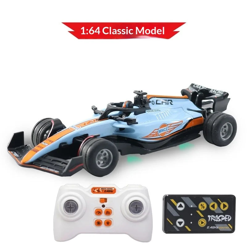 1:64 Remote Control Open-Wheel Racer