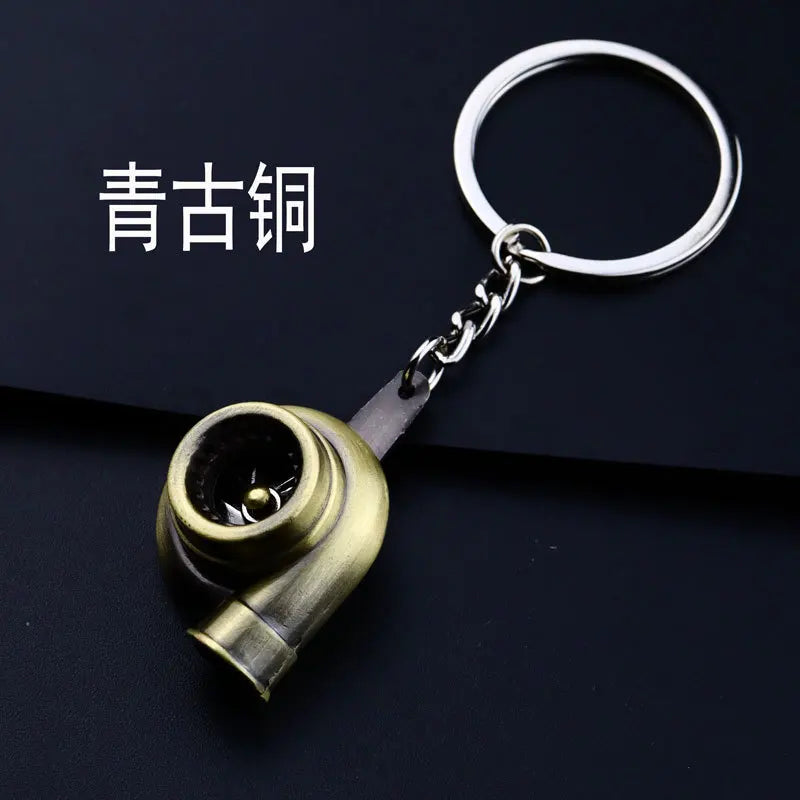 Tire Rim Fidget Keychain