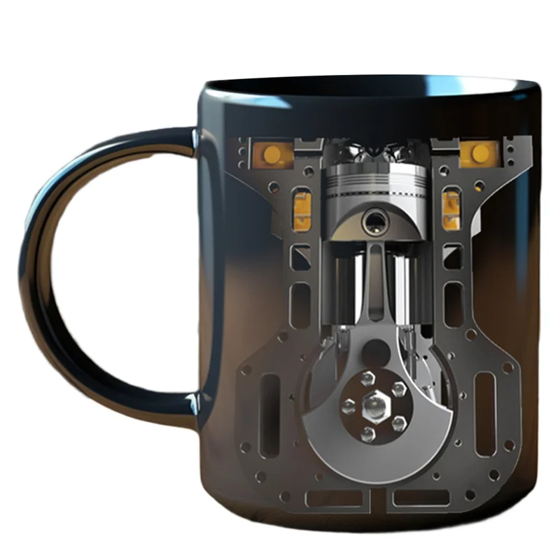 Resin Accent Coffee Mug