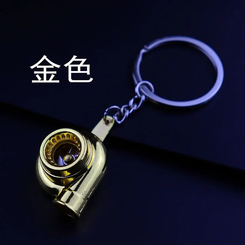 Tire Rim Fidget Keychain