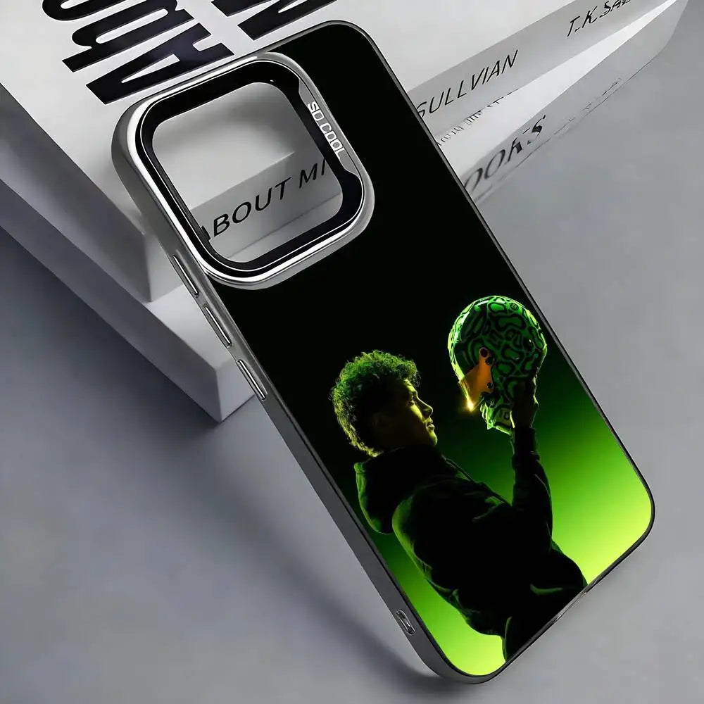Driver-Inspired Protective Phone Case - Metallic Finish