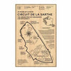 Gallery Circuit Line Art Print - Unframed
