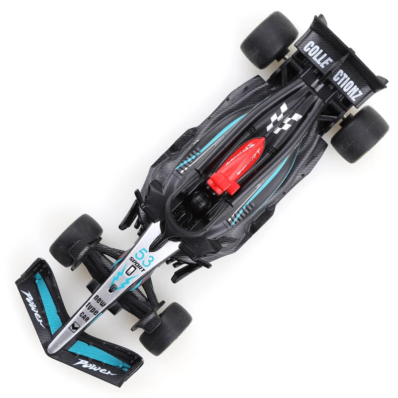 1:43 Pullback Alloy Race Car Toy