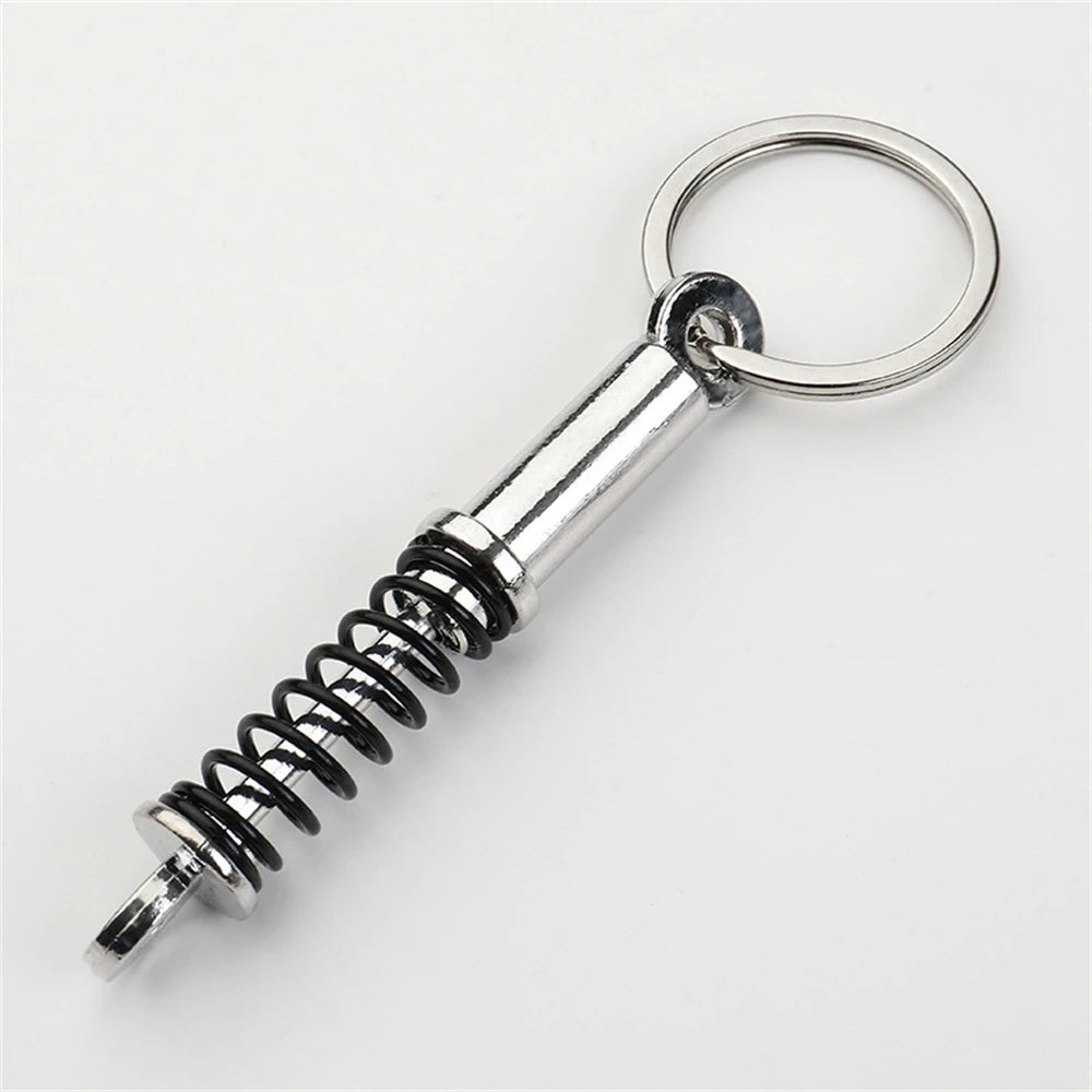 Turbo Style Metal Keyring