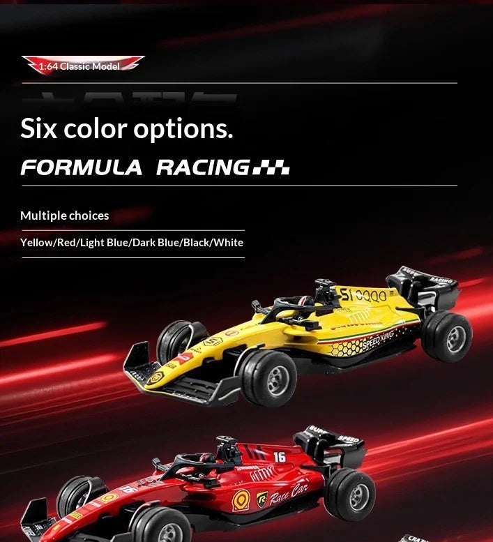 1:64 Remote Control Open-Wheel Racer