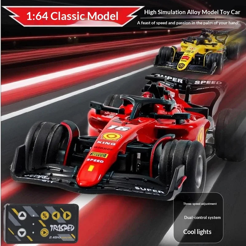 1:64 Remote Control Open-Wheel Racer