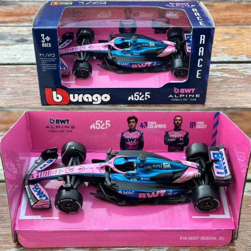 1:43 Simulation Race Car Desk Model