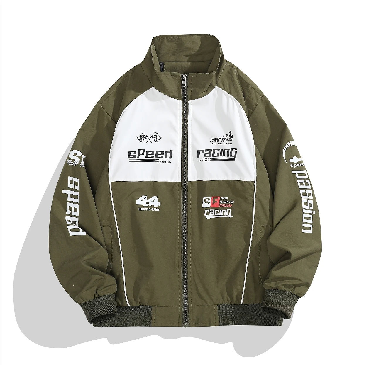 Slim Fit Riding Hooded Jacket