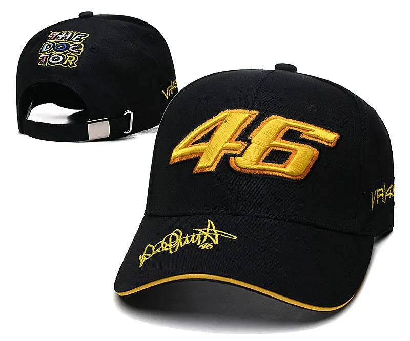 Sporty Embroidered Snapback Hat