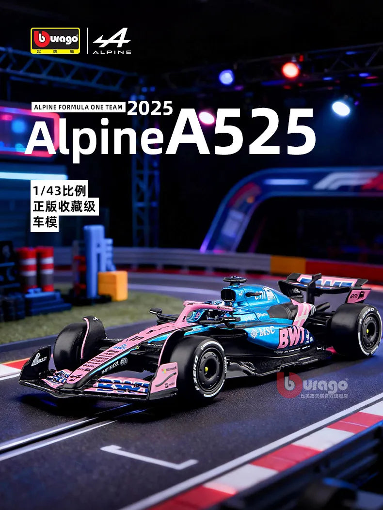 1:43 Simulation Race Car Desk Model
